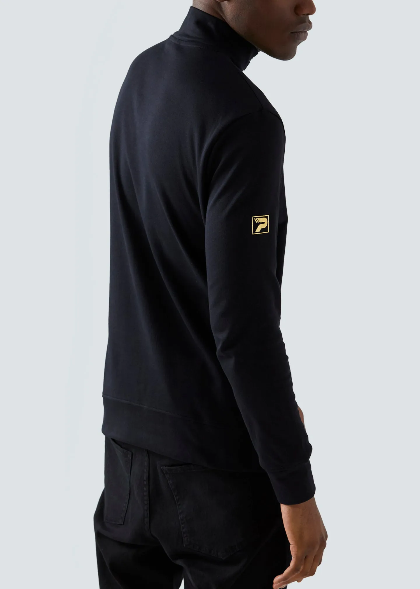 Nat 1/4 Zip Top - Black sold by Patrick product image thumbnail 2