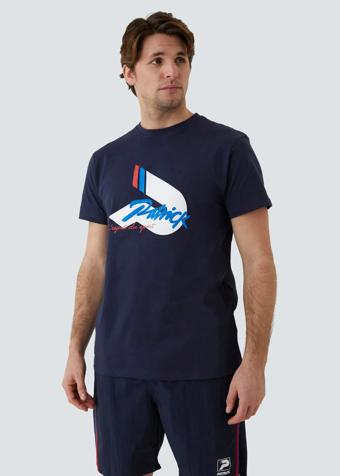 Hugo T-Shirt - Navy sold by Patrick