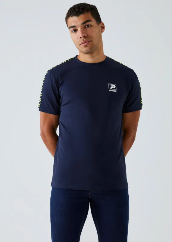 Adrien T-Shirt - Navy sold by Patrick