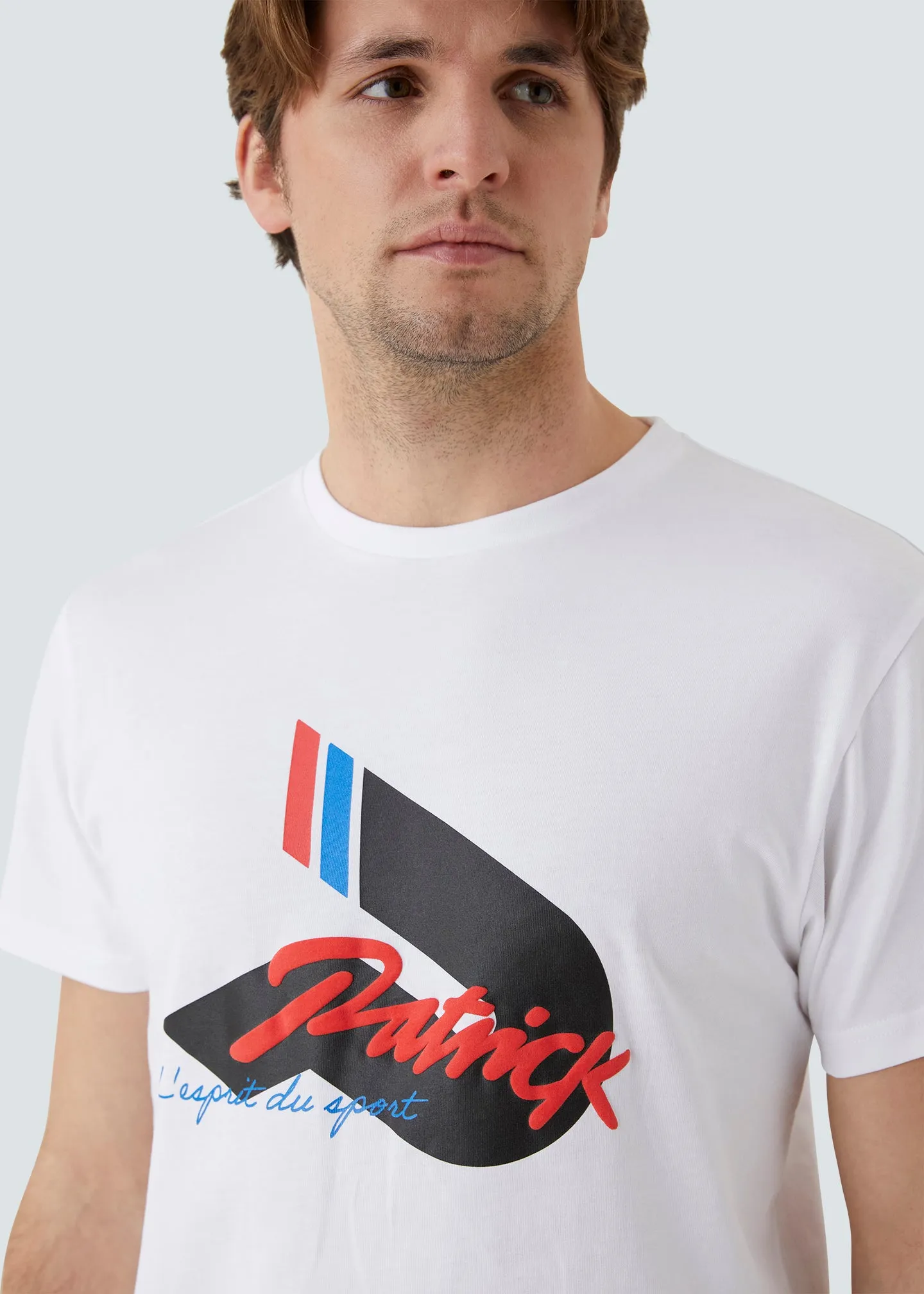 Hugo T-Shirt - White/Red sold by Patrick product image thumbnail 4