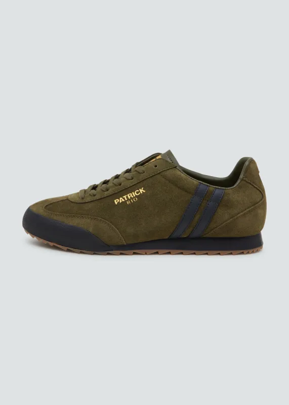 Rio Trainer - Olive/Black sold by Patrick