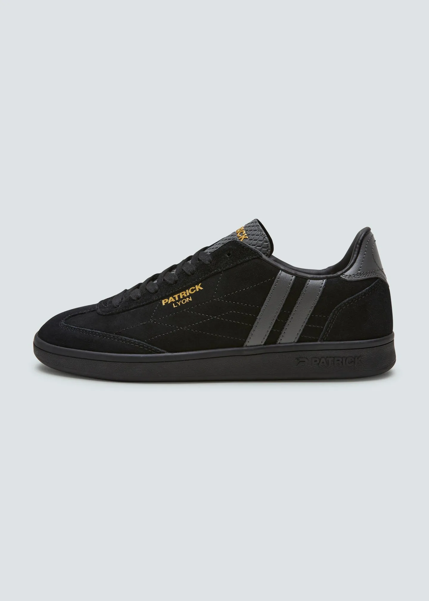 Lyon Trainer - Black/Charcoal sold by Patrick
