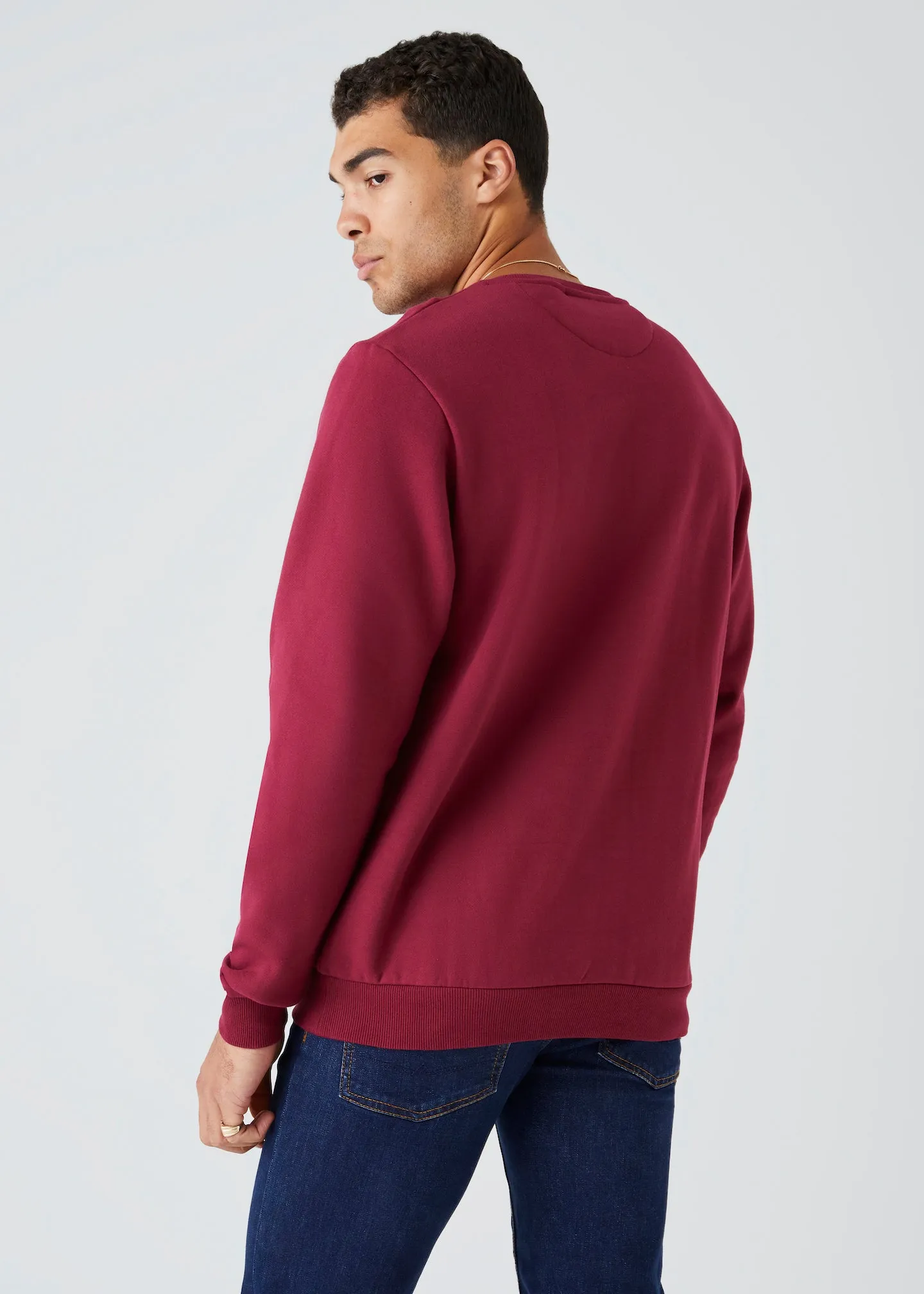Dre Sweatshirt - Burgundy sold by Patrick product image thumbnail 2