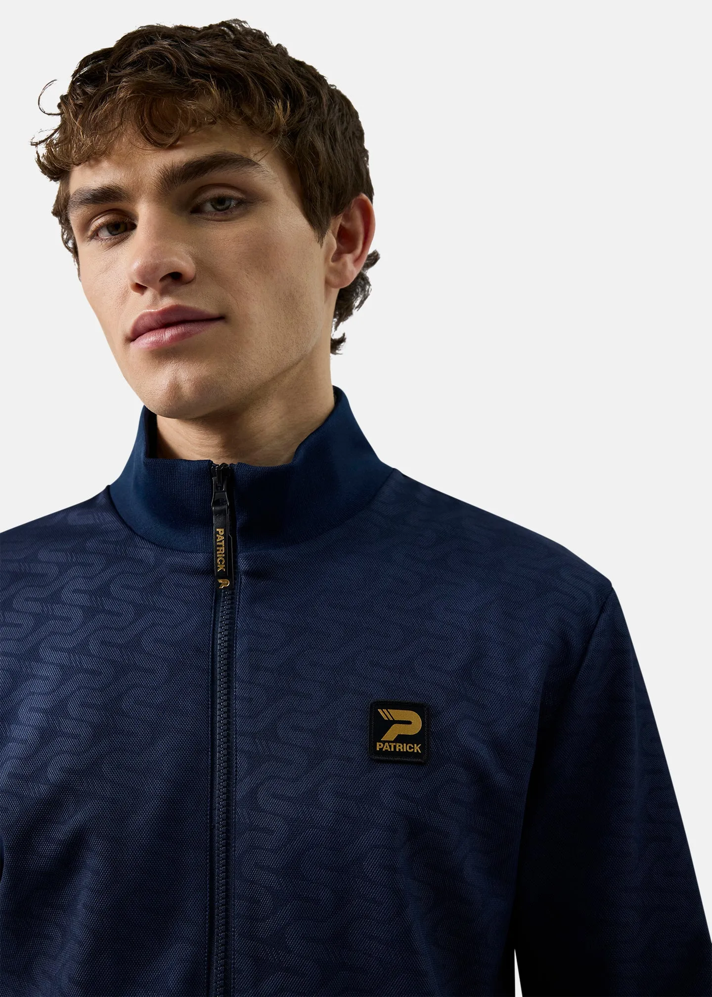 Patterson Track Top - Navy sold by Patrick product image thumbnail 4