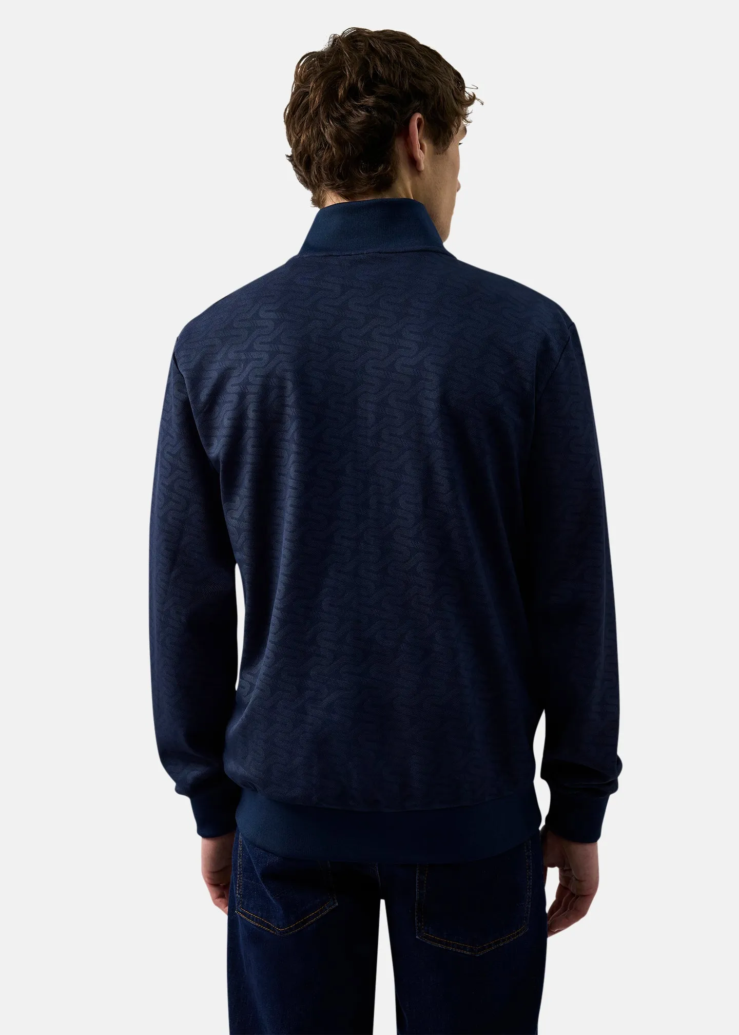 Patterson Track Top - Navy sold by Patrick product image thumbnail 2