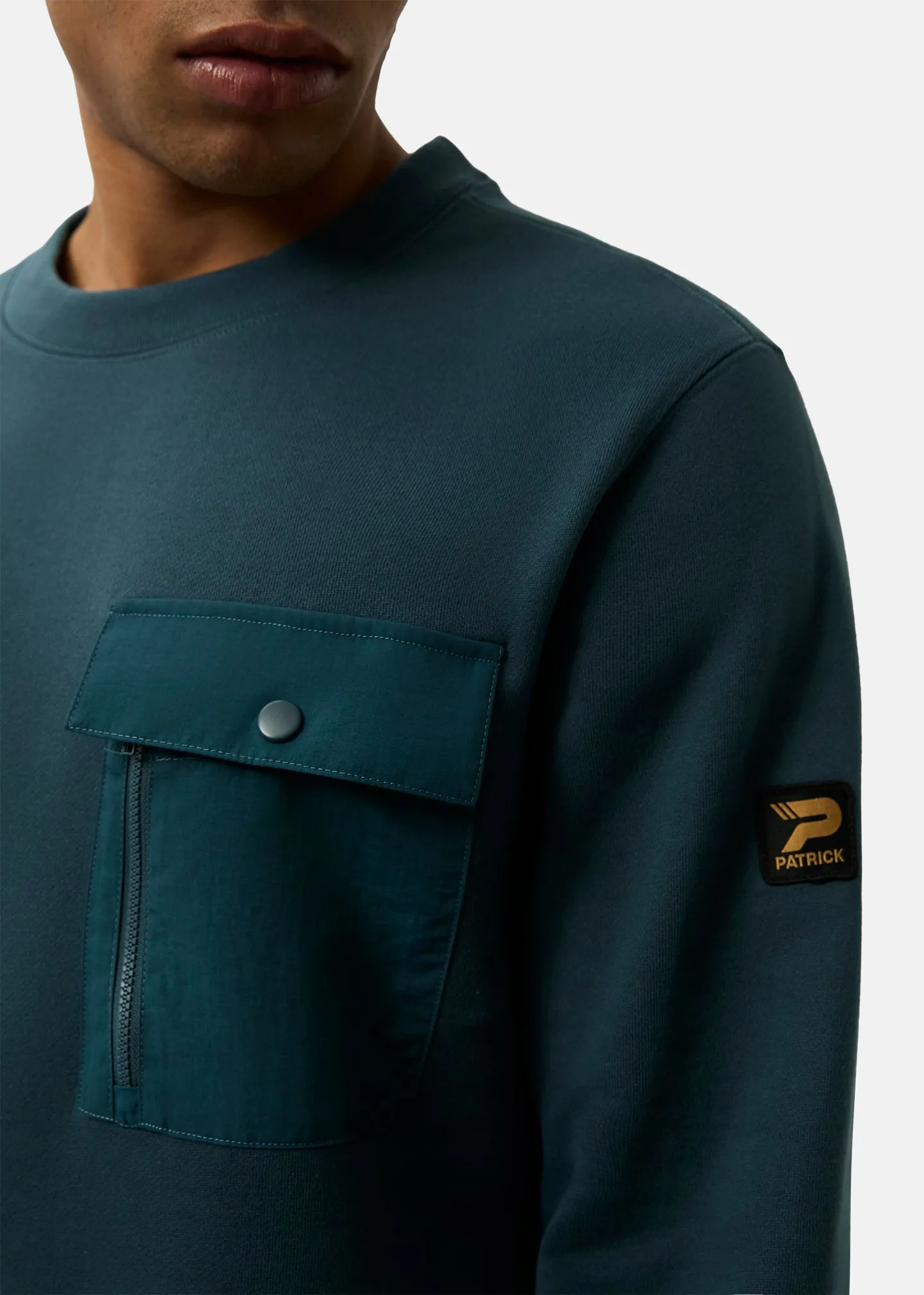 Archie Crew Sweat - Dark Blue sold by Patrick product image thumbnail 4
