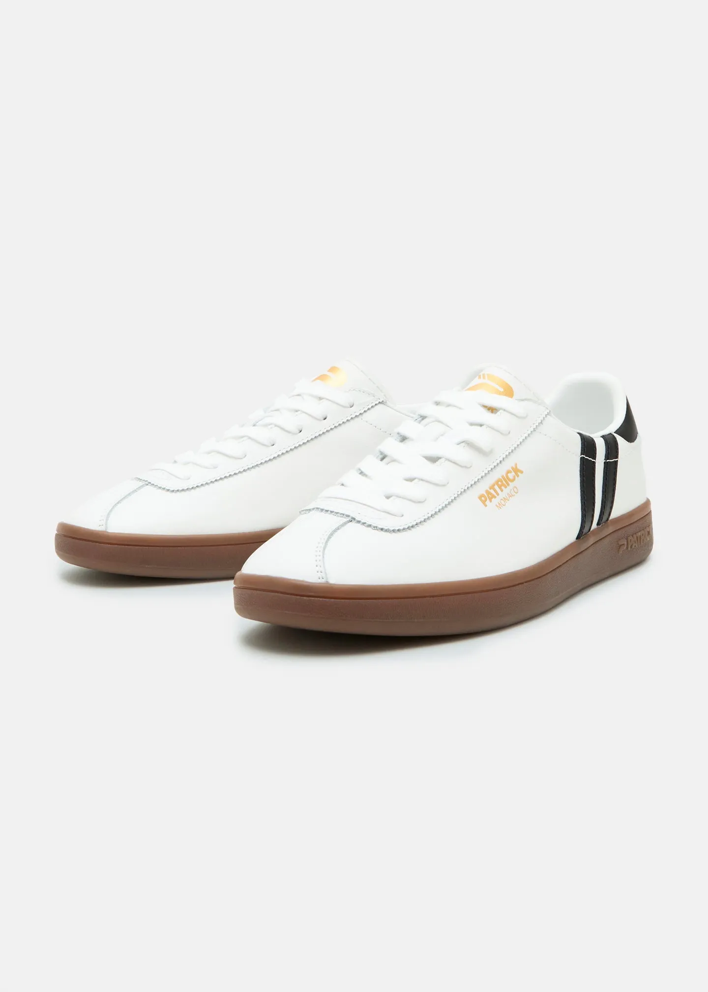 Monaco Cupsole - White/Black/Dark Gum sold by Patrick product image thumbnail 2
