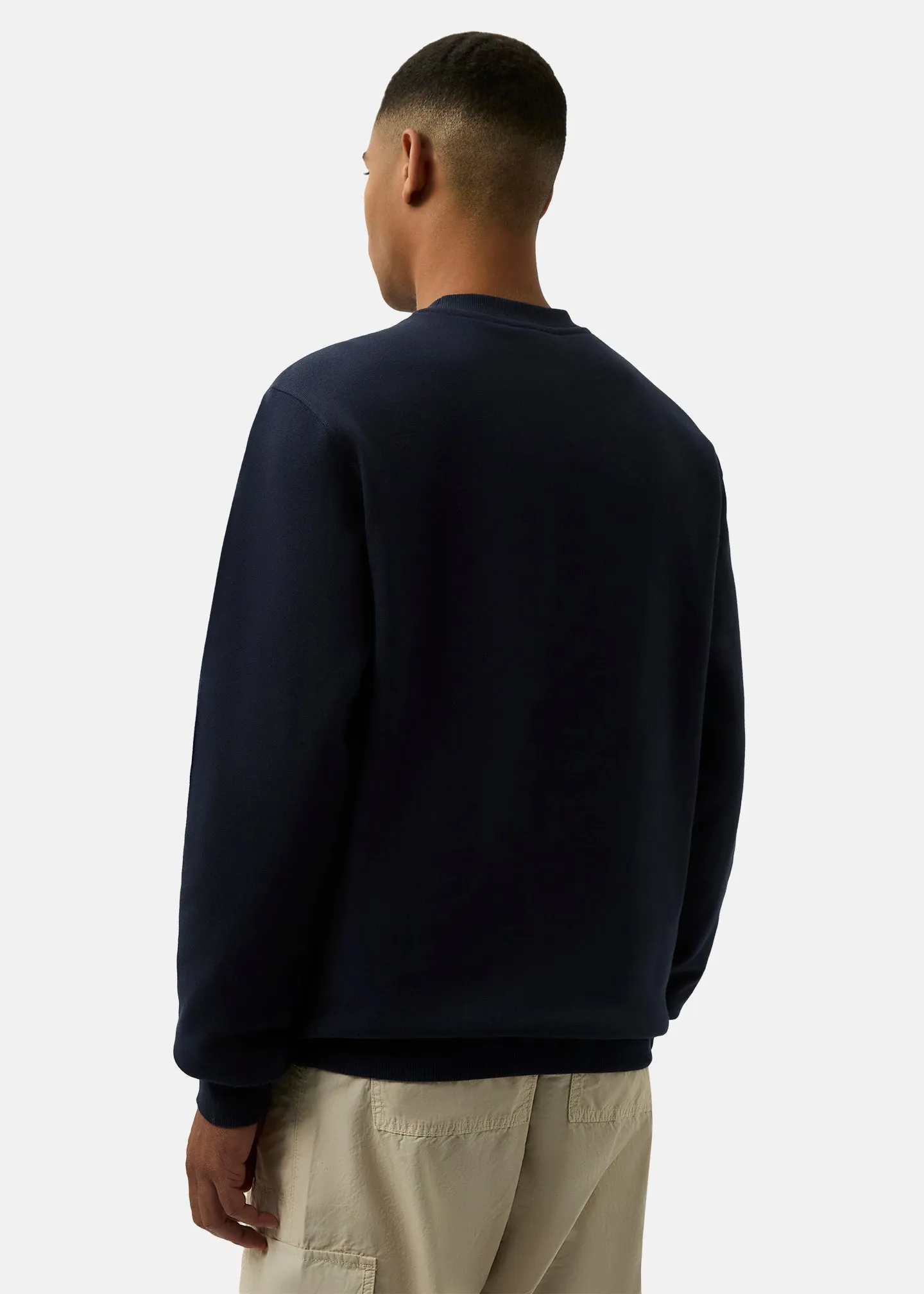 Oscar Crew Sweat - Navy sold by Patrick product image thumbnail 2
