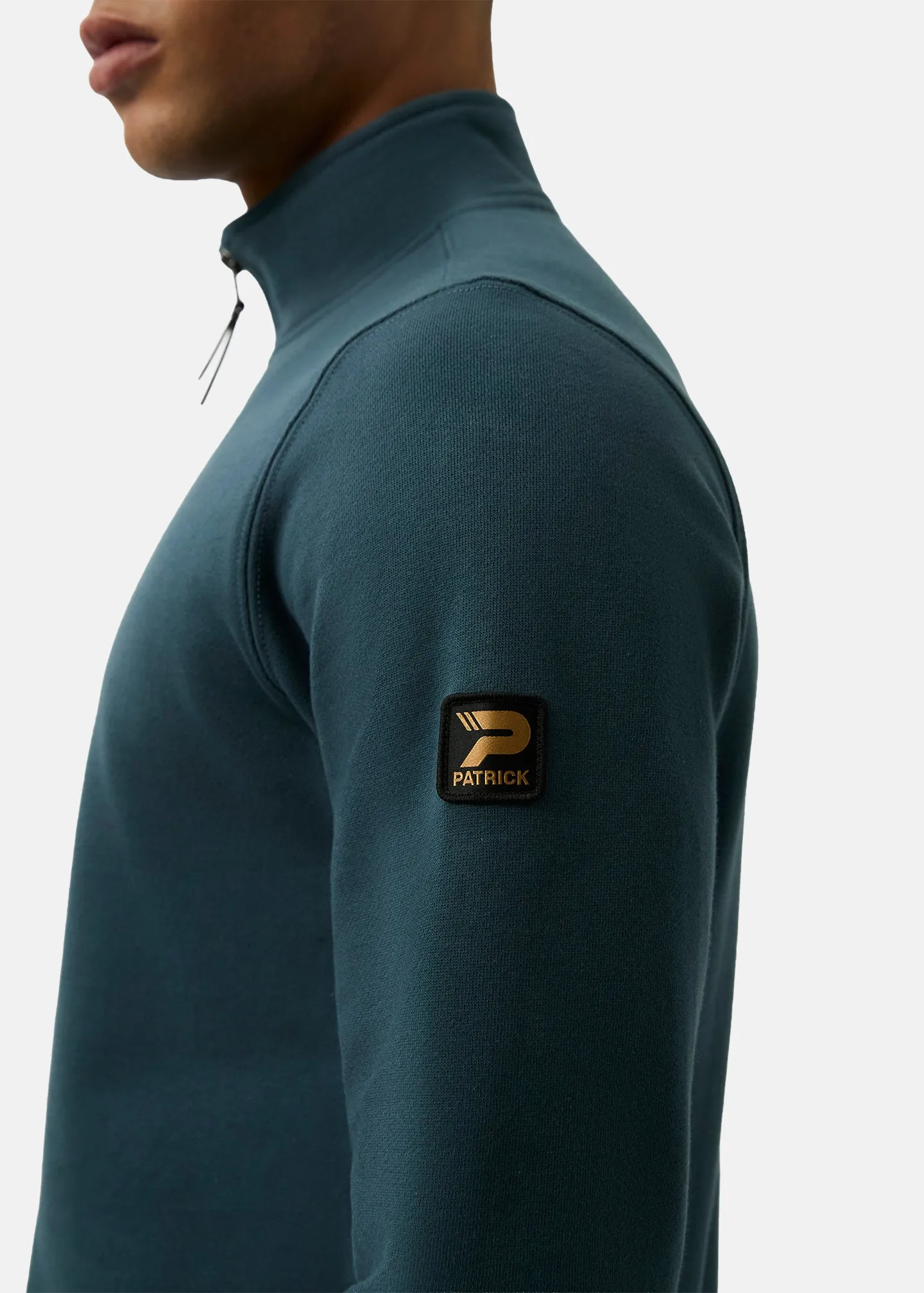 Harlem 1/4 Zip top - Dark Blue sold by Patrick product image thumbnail 5