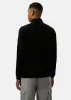 Harlem 1/4 Zip top - Black sold by Patrick
