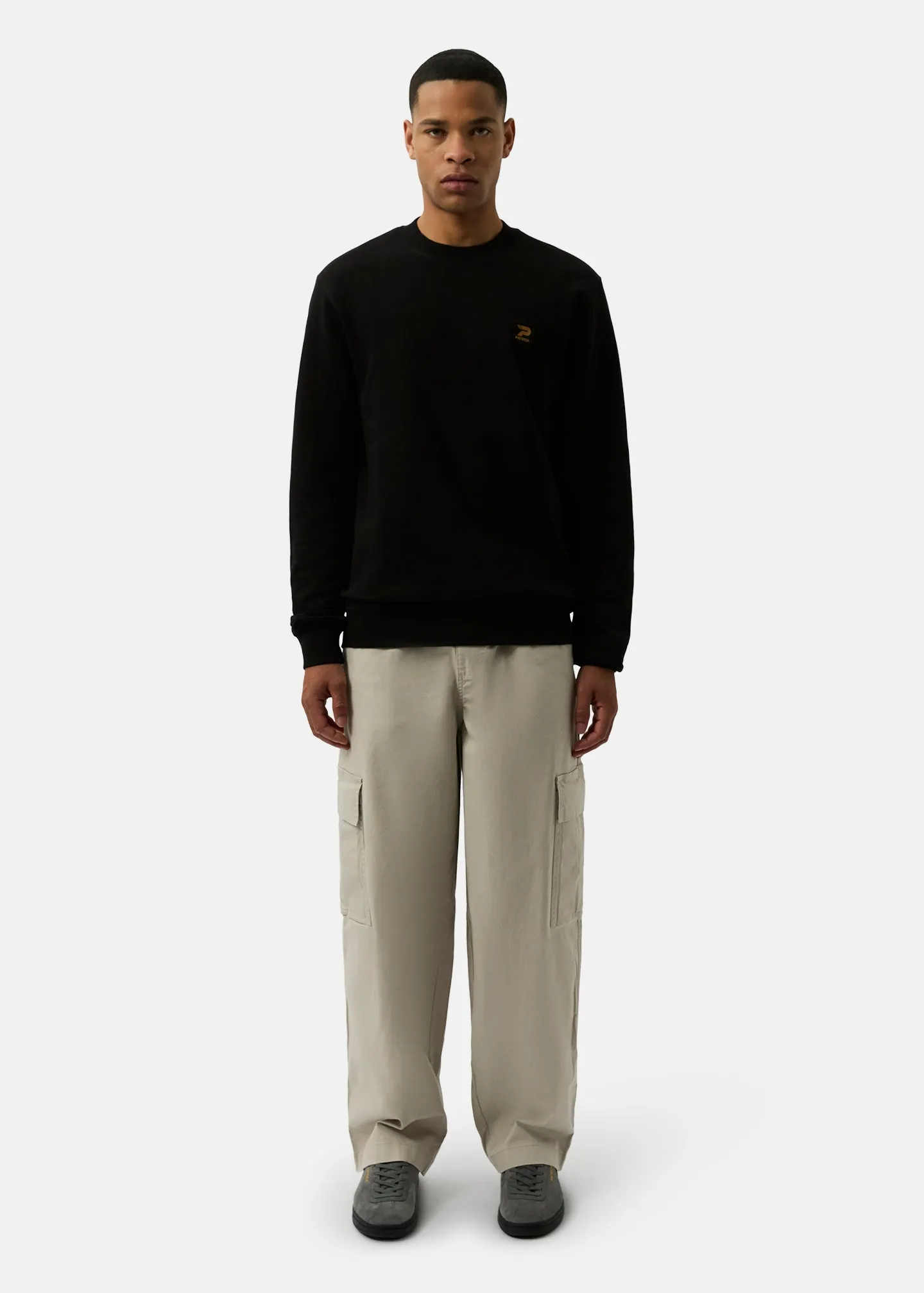 Oscar Crew Sweat - Black sold by Patrick product image thumbnail 3