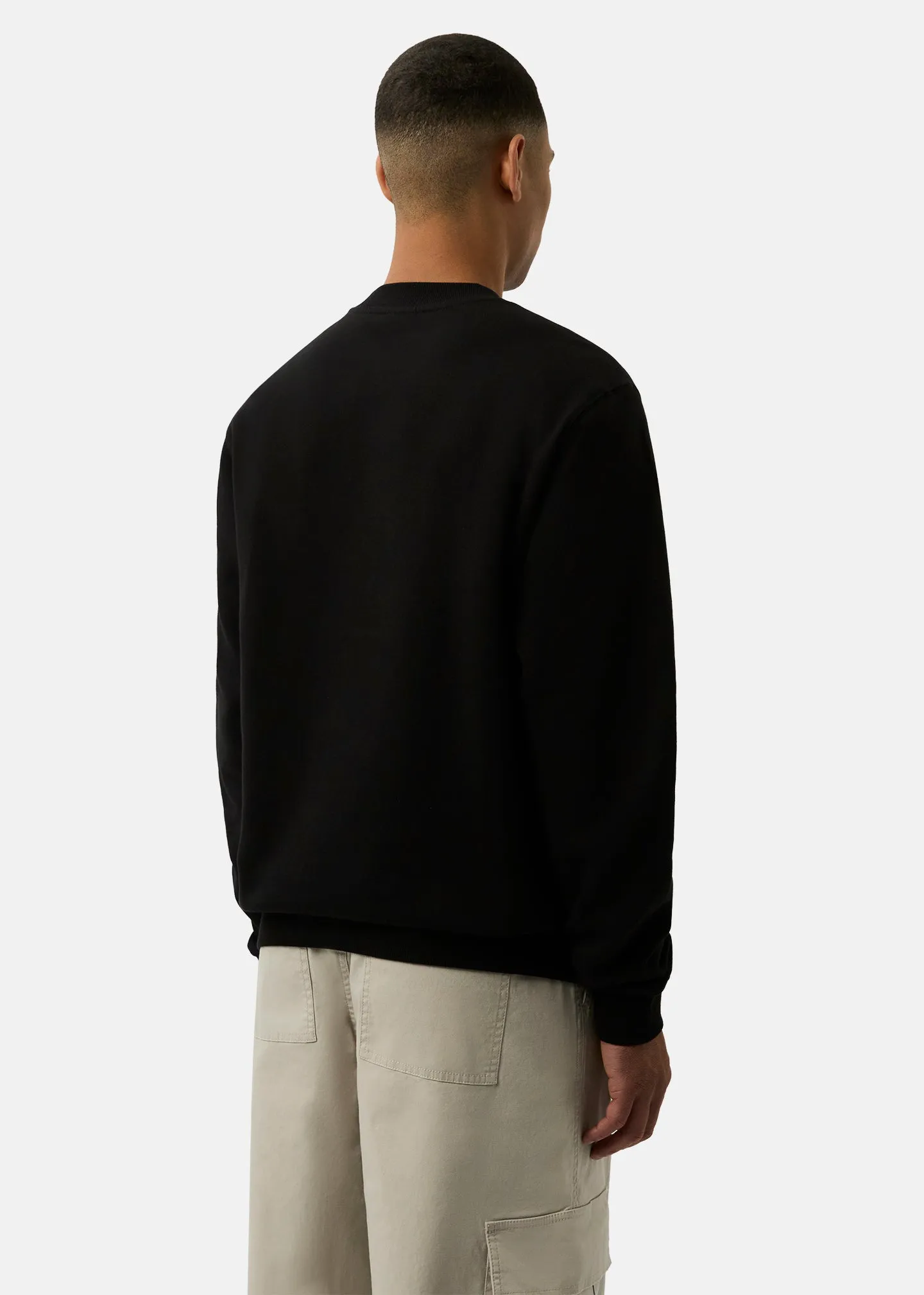 Oscar Crew Sweat - Black sold by Patrick product image thumbnail 2