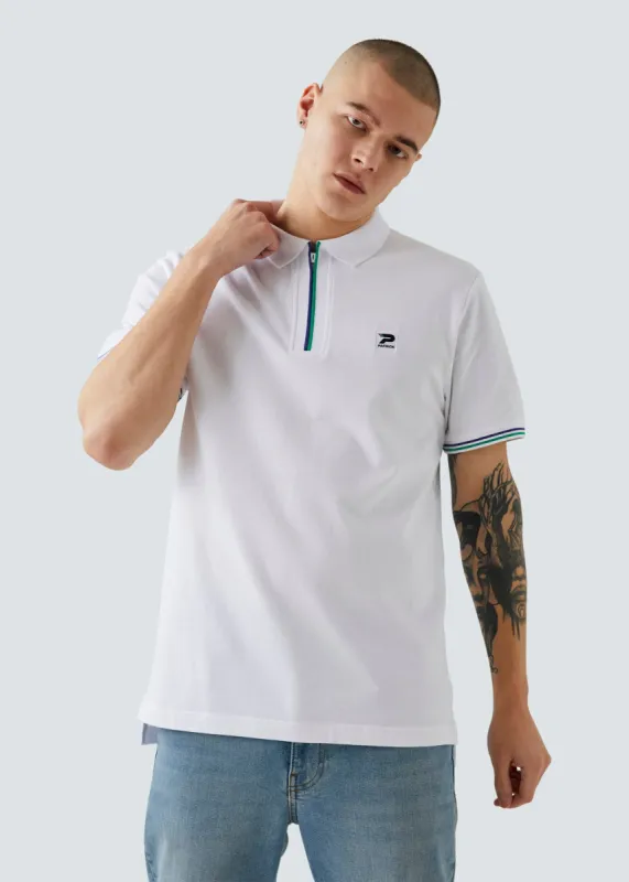 Papin Polo Shirt - White made by Patrick