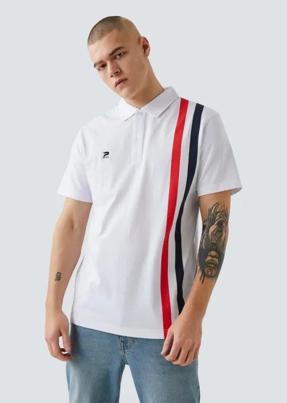 Olivier Polo Shirt - White sold by Patrick