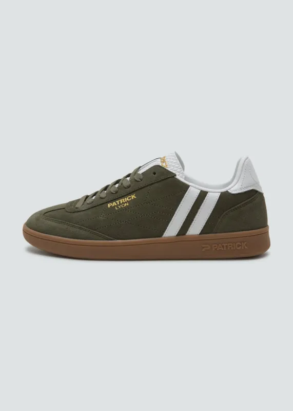 Lyon Trainer - Olive/Gum sold by Patrick