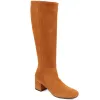 Lou LouS Slim Calf Knee High Suede Boots - LOULOUS / 324 363 sold by Shoe-Shop