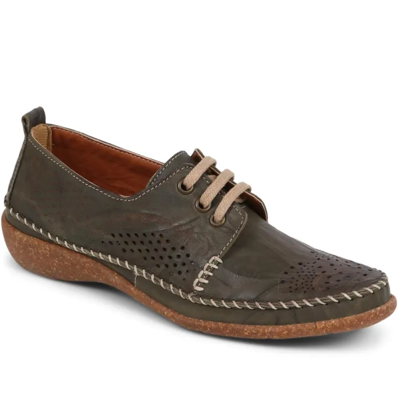 Leather Lace-Up Shoes - HAK39035 / 325 543 sold by Shoe-Shop