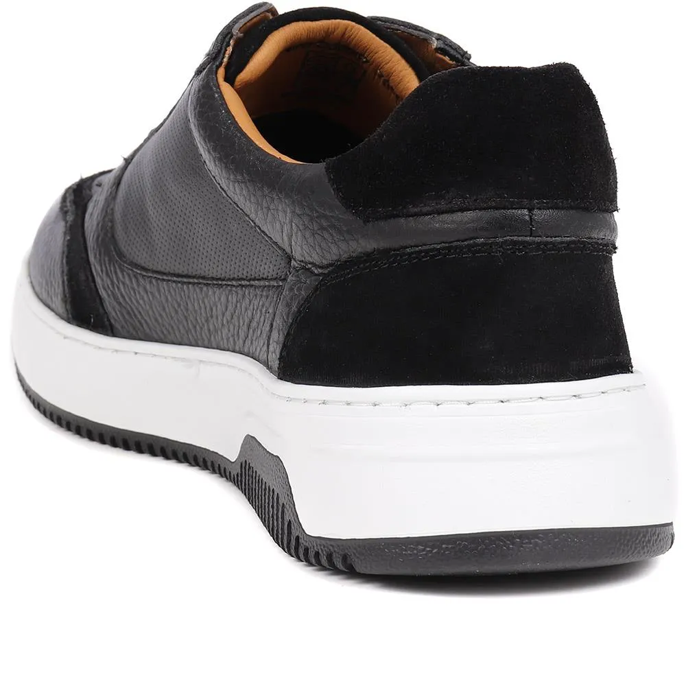 Lace-Up Leather Trainers - PERFO39007 / 325 420 sold by Shoe-Shop product image thumbnail 5