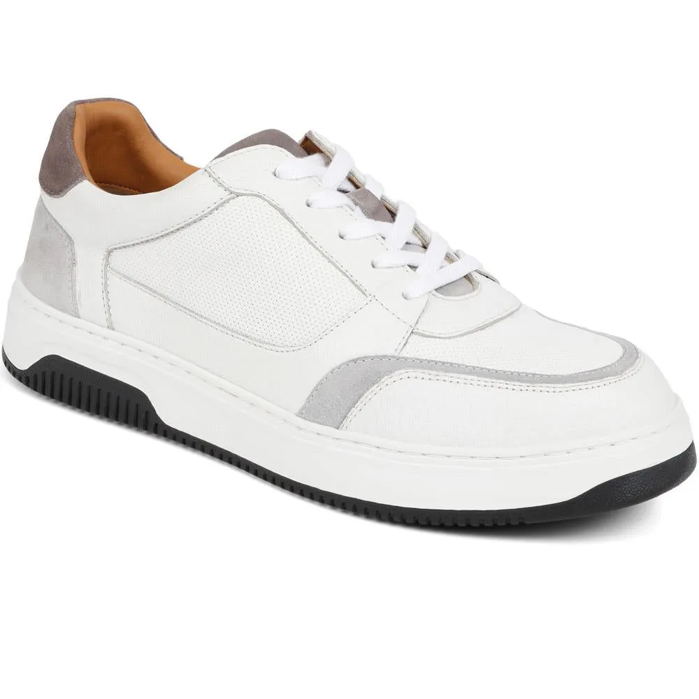 Lace-Up Leather Trainers - PERFO39007 / 325 420 sold by Shoe-Shop product image thumbnail 3