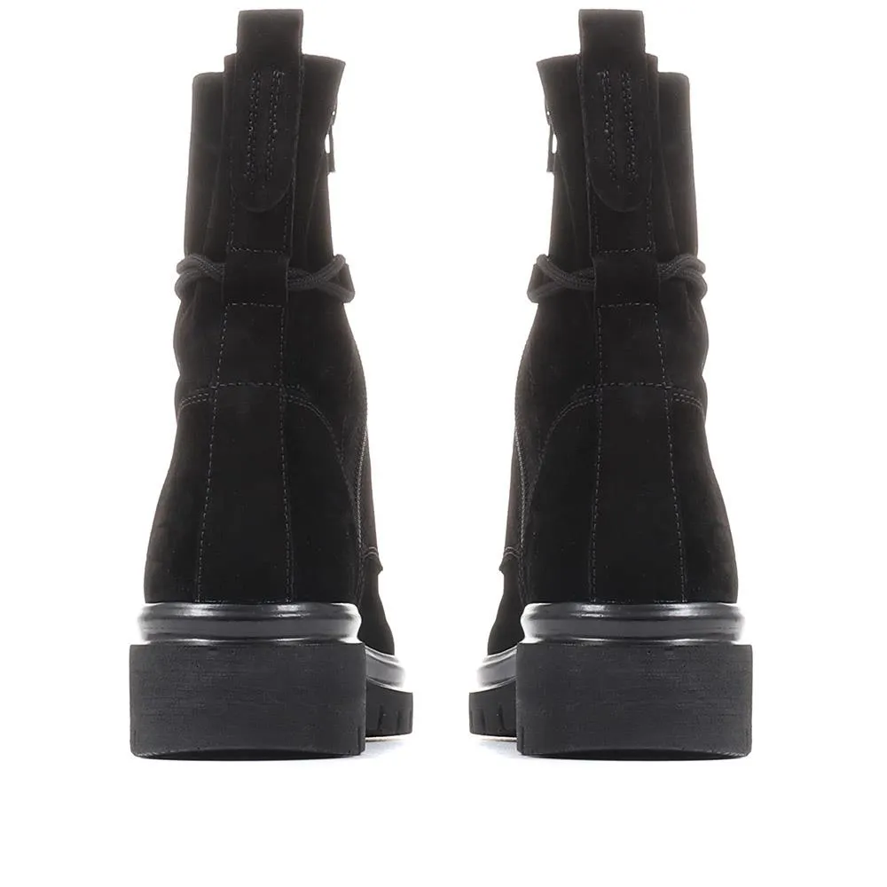 Conference Chunky Leather Ankle Boots - GAB36509 / 322 677 sold by Shoe-Shop product image thumbnail 4