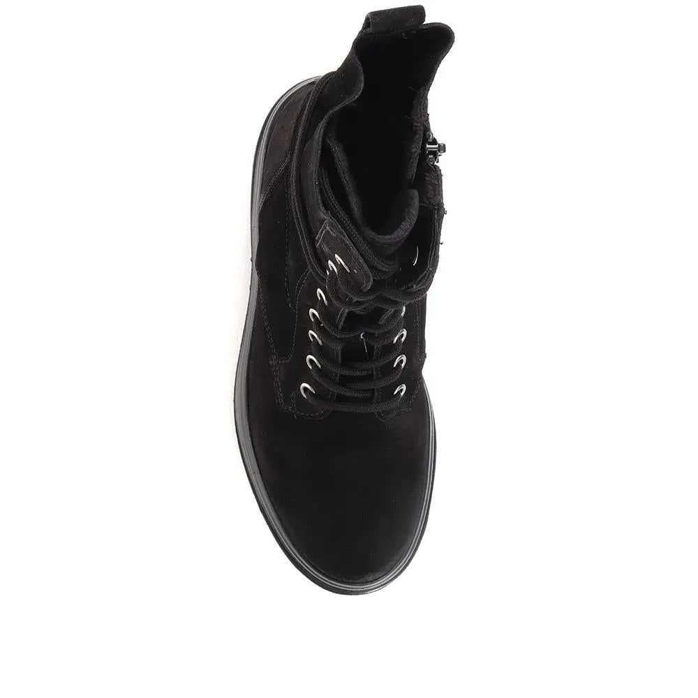 Conference Chunky Leather Ankle Boots - GAB36509 / 322 677 sold by Shoe-Shop product image thumbnail 5