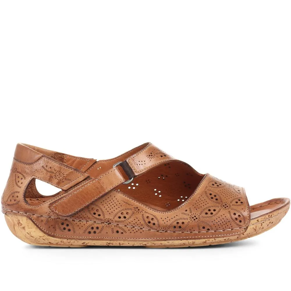 Leather Flat Sandals - KARY29011 / 315 353 sold by Shoe-Shop product image thumbnail 4