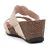 Embellished Wedge Sandals - FLY39043 / 324 784 sold by Shoe-Shop