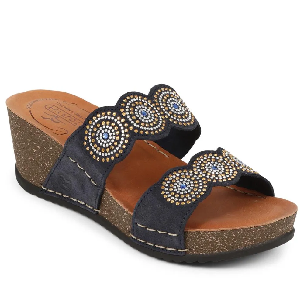 Embellished Wedge Sandals - FLY39043 / 324 784 sold by Shoe-Shop product image thumbnail 2