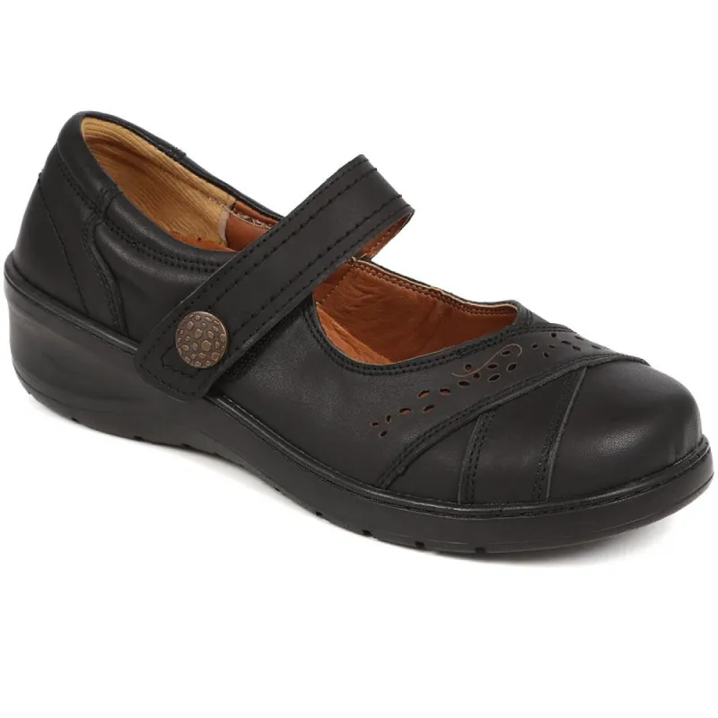 Touch-Fasten Mary Janes - KAITLYN / 324 044 sold by Shoe-Shop