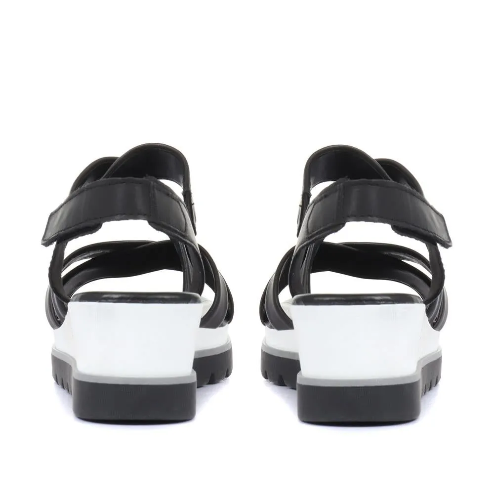 Yvanna Touch Fastening Wedge Sandals - GAB31534 / 317 983 sold by Shoe-Shop product image thumbnail 4