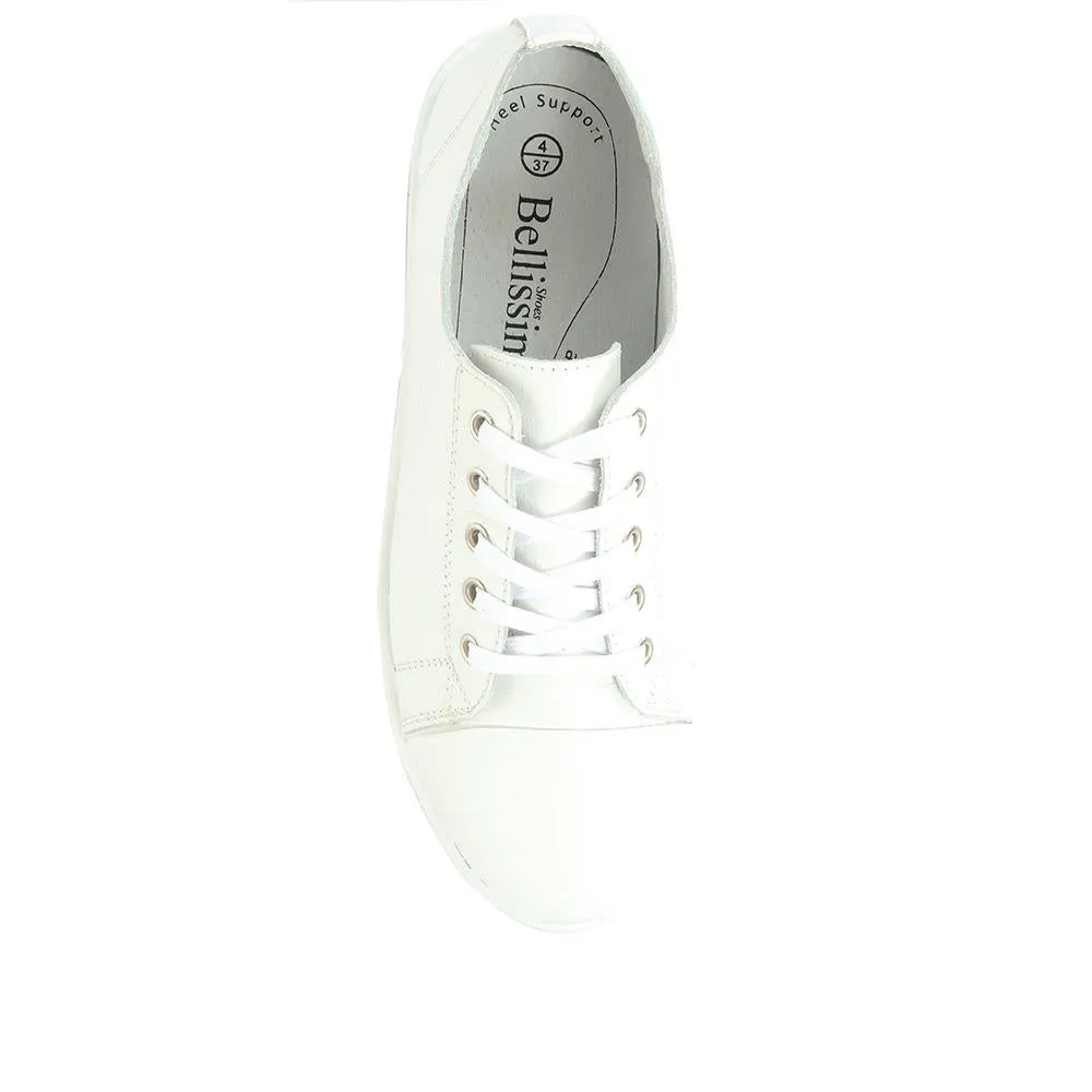 Leather Low-Cut Trainers - BELBRK33047 / 320 629 sold by Shoe-Shop product image thumbnail 5