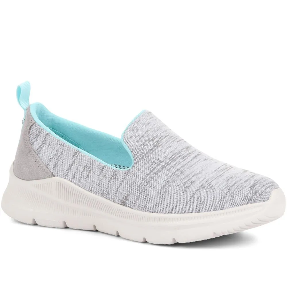 Wide Fit Memory Foam Trainers - BRK35075 / 322 229 sold by Shoe-Shop