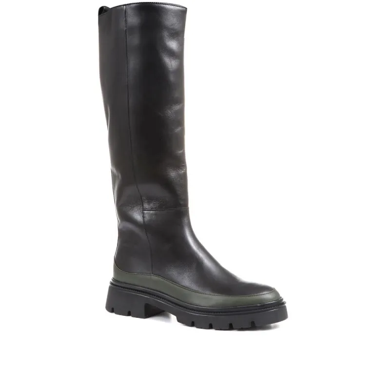 Link Chunky Knee High Boots - GAB36513 / 322 681 sold by Shoe-Shop