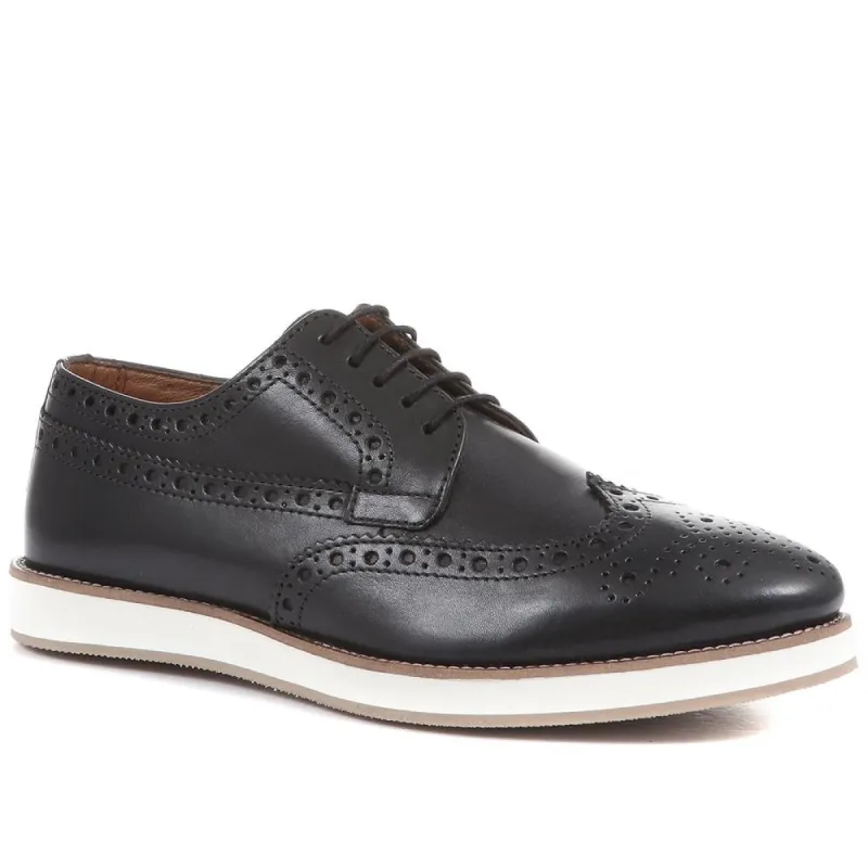 Loughborough Lightweight Leather Brogues - LOUGHBOROUGH / 322 916 sold by Shoe-Shop
