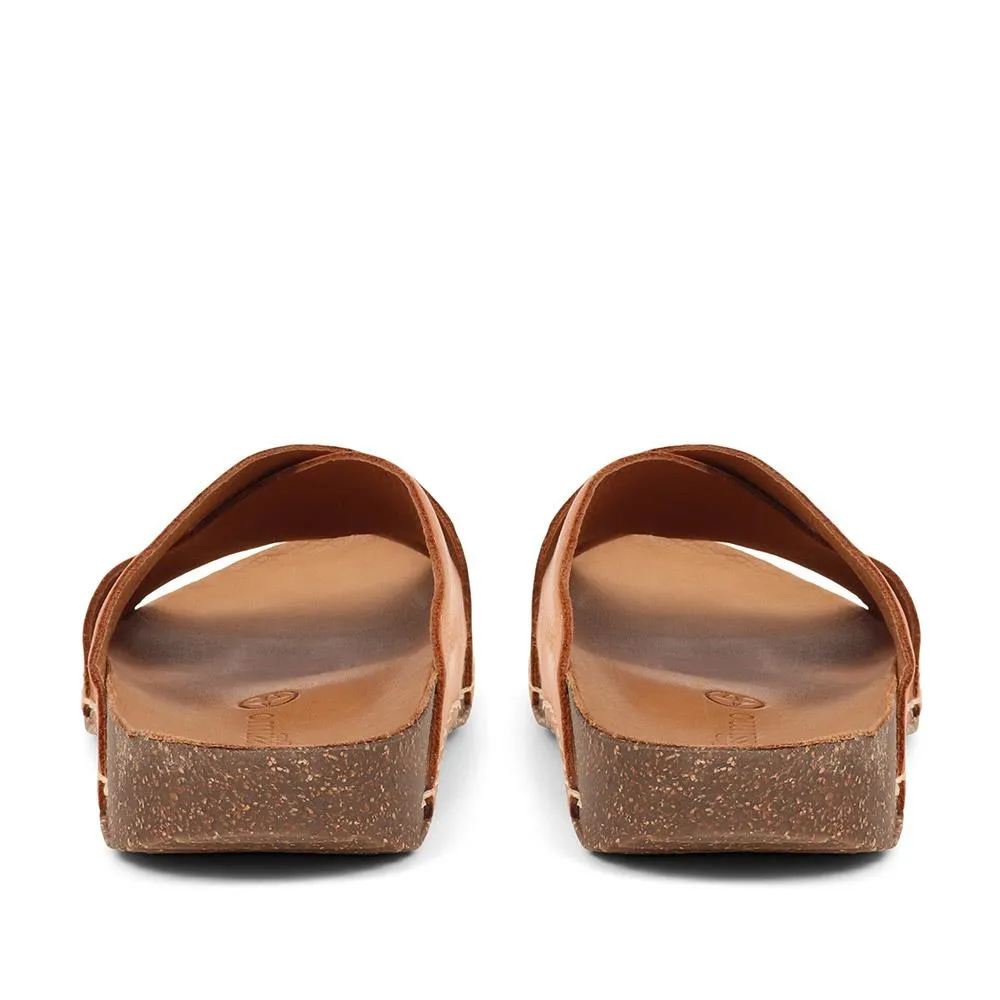 Leather Cross Strap Sandals - BELMET37021 / 323 857 sold by Shoe-Shop product image thumbnail 2