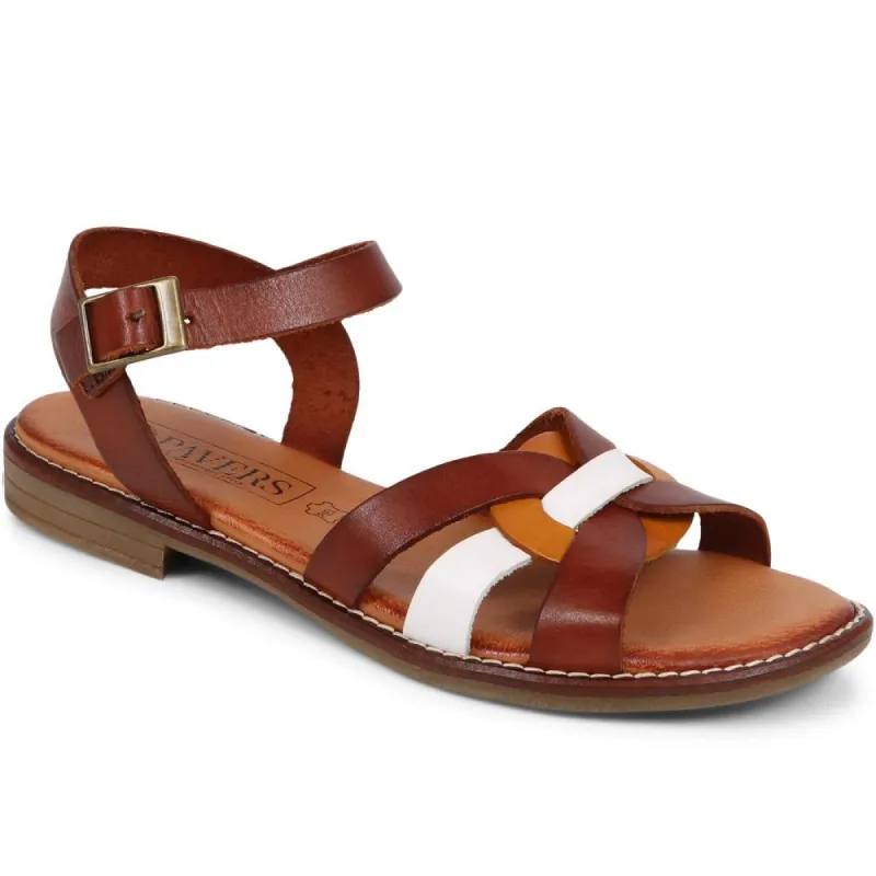 Flat Leather Sandals  - TUYUR39003 / 325 293 sold by Shoe-Shop