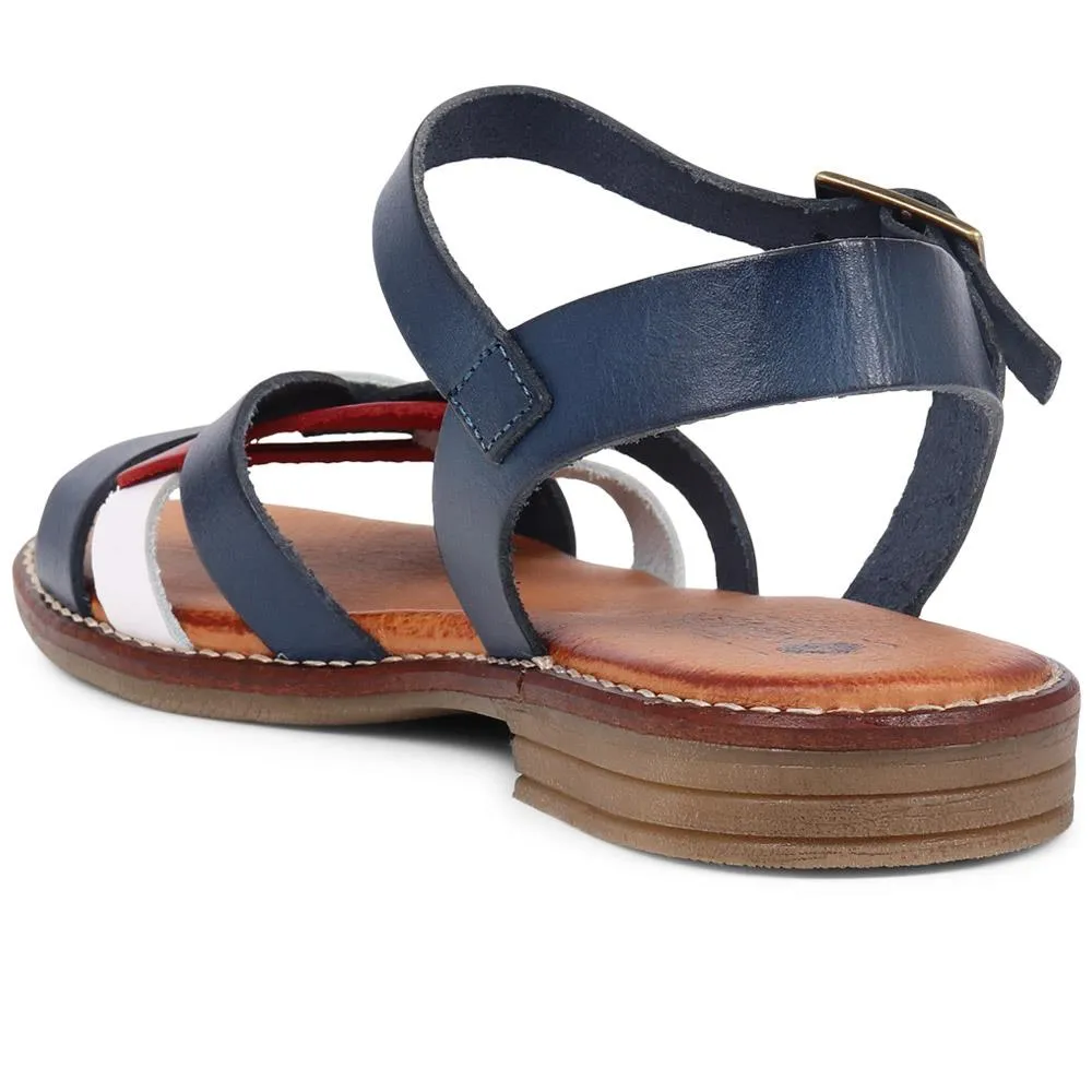 Flat Leather Sandals - TUYUR39003 / 325 293 sold by Shoe-Shop product image thumbnail 4