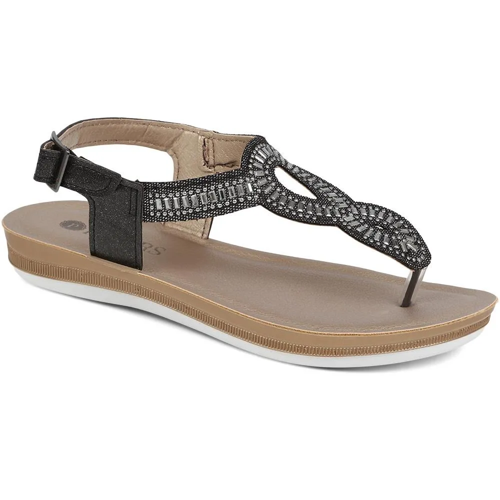 Adjustable Toe-Post Sandals - INB39073 / 325 331 sold by Shoe-Shop product image thumbnail 2