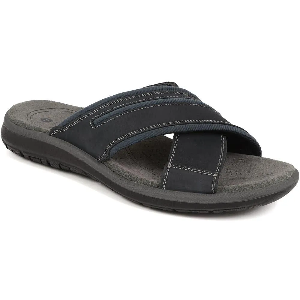 Slip-On Leather Mule Sandals - DDIN39019 / 325 426 sold by Shoe-Shop product image thumbnail 2