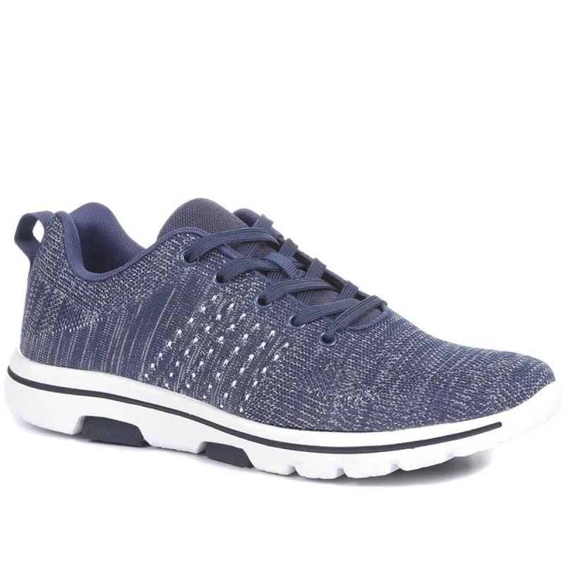 Lightweight Lace-Up Trainers - BRK35011 / 321 349 sold by Shoe-Shop