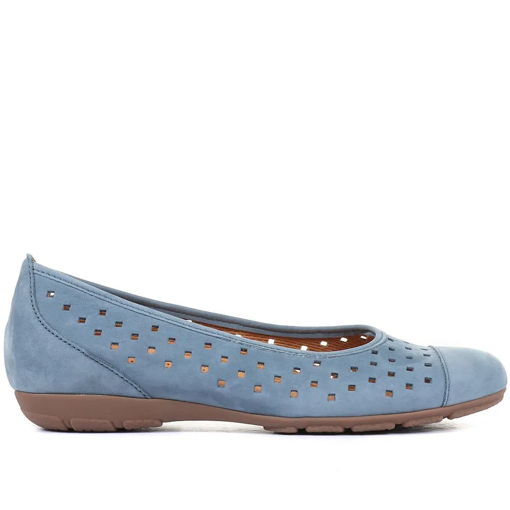 Ruffle Cut-Out Leather Pumps - GAB29571 / 314 659 sold by Shoe-Shop product image thumbnail 3