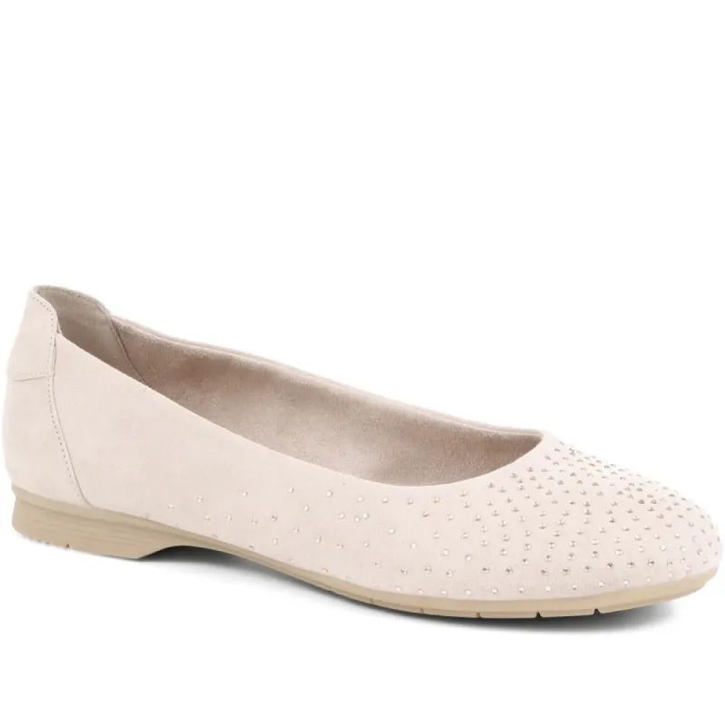 Embellished Ballet Pumps - JANSP37001 / 323 238 sold by Shoe-Shop