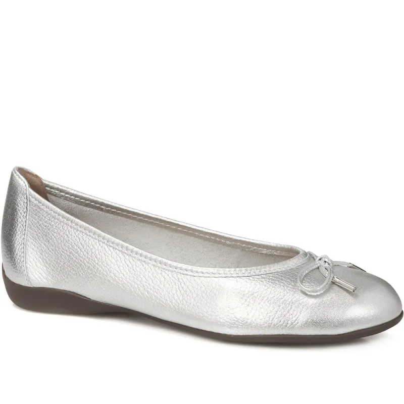 Leather Ballet Flat - GLO28512 / 313 772 sold by Shoe-Shop