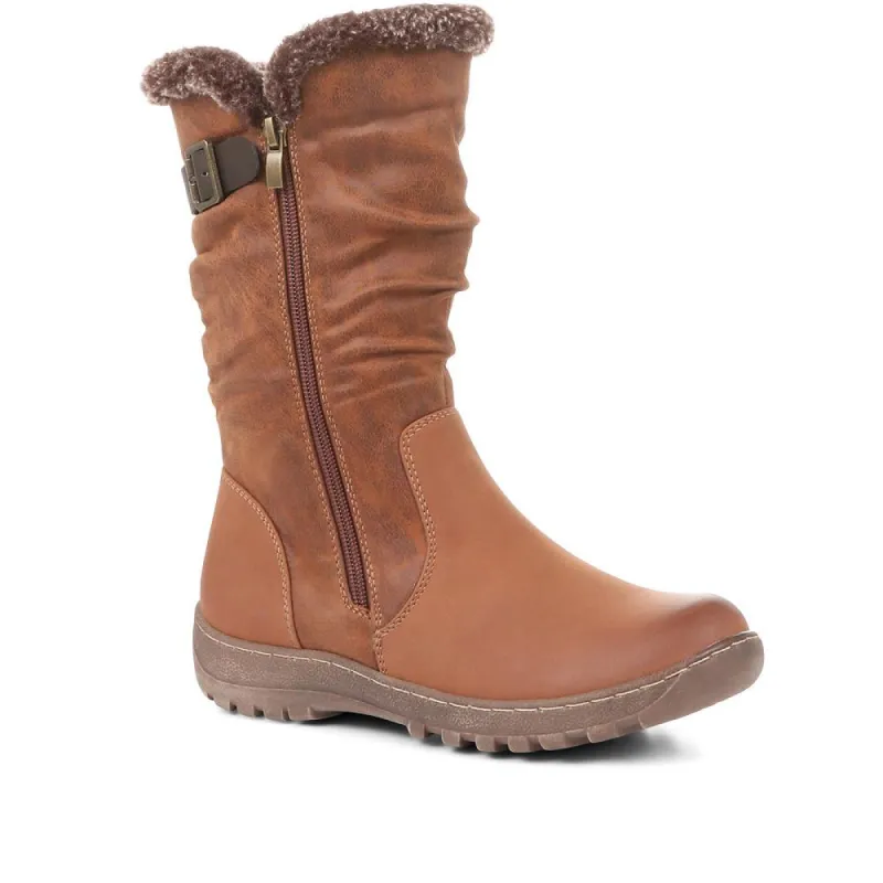 Lightweight Calf Boots - TELOO36009 / 322 614 made by Shoe-Shop