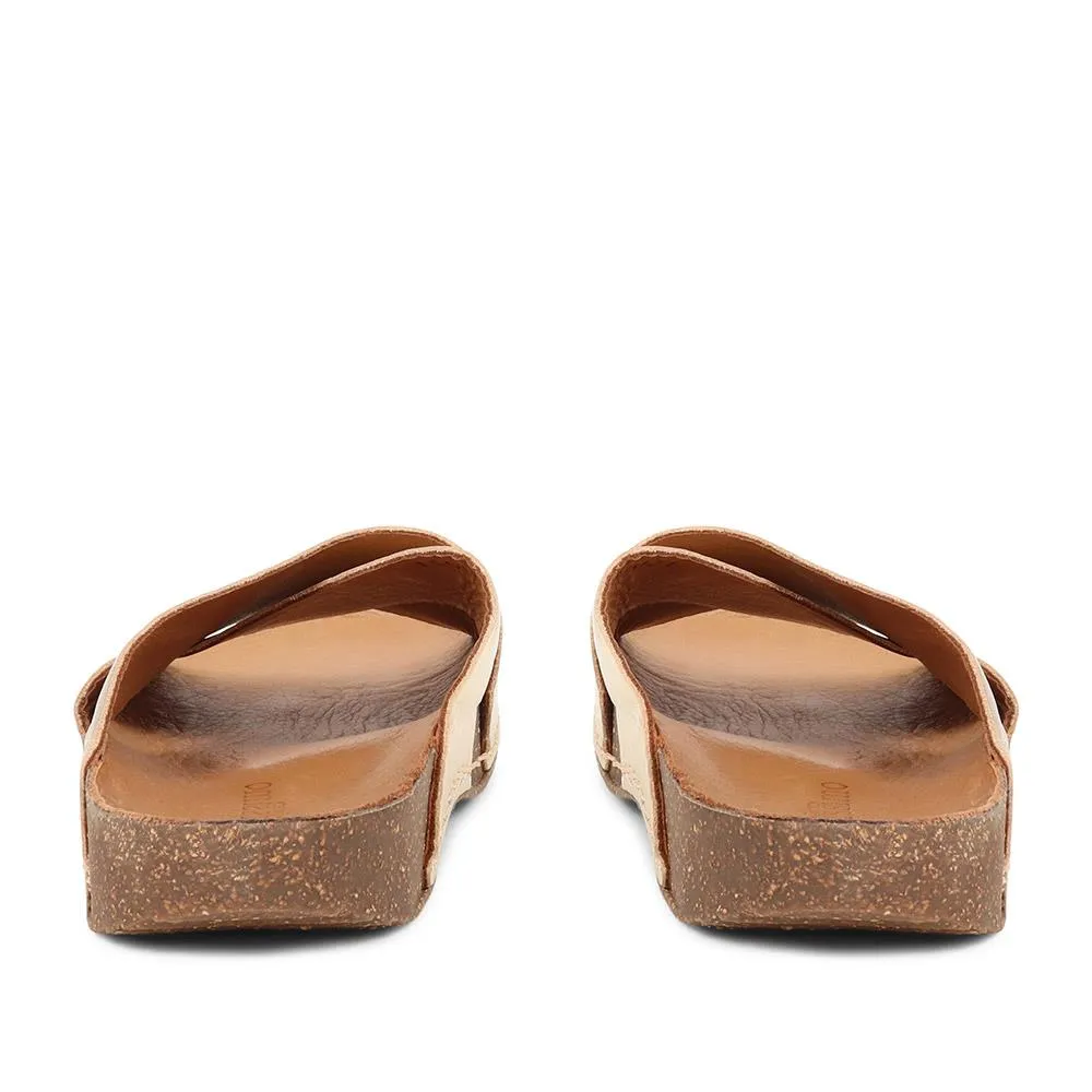 Leather Cross Strap Sandals - BELMET37021 / 323 857 sold by Shoe-Shop product image thumbnail 3