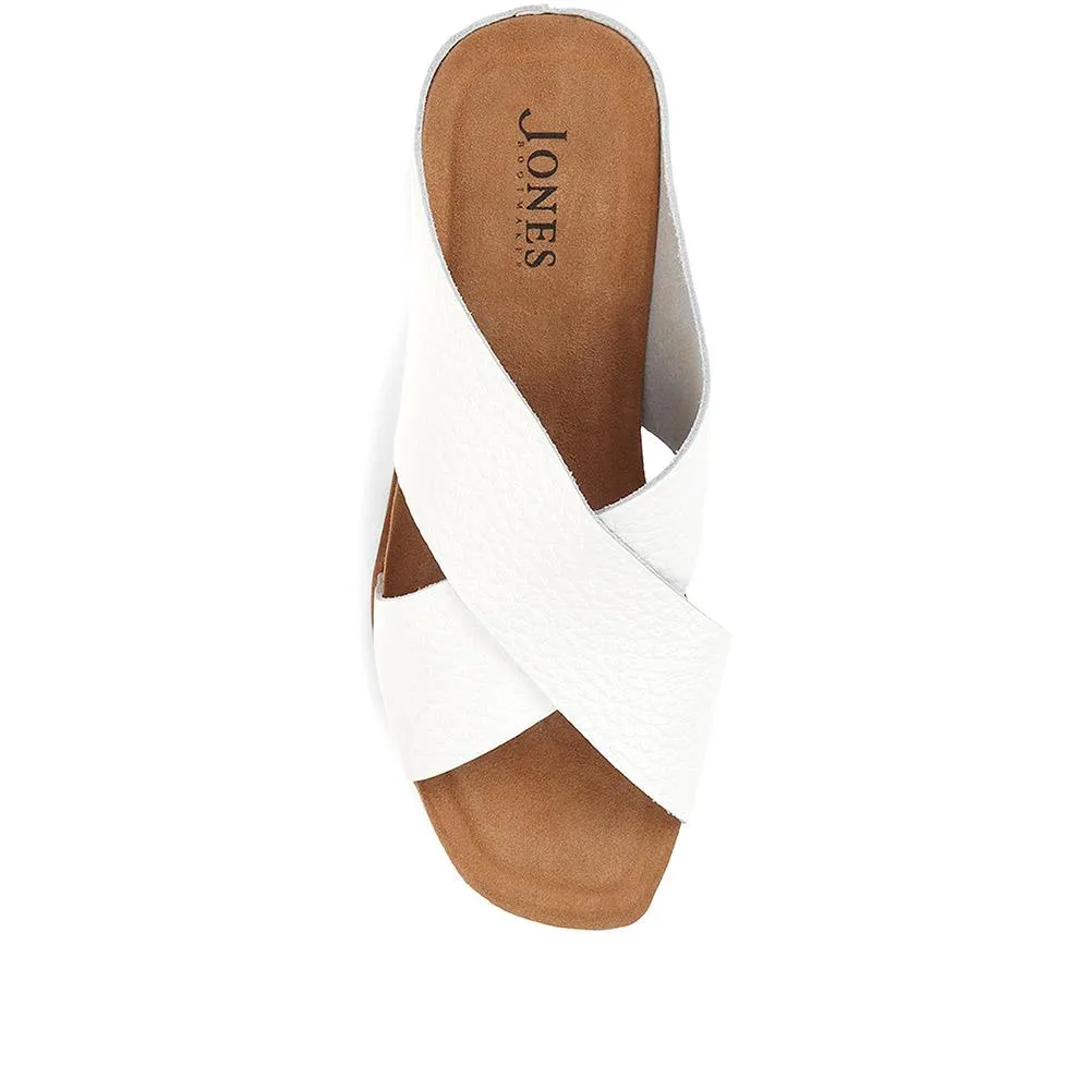 Tansy Leather Wedge Mule Sandals - TANSY / 323 675 sold by Shoe-Shop product image thumbnail 5