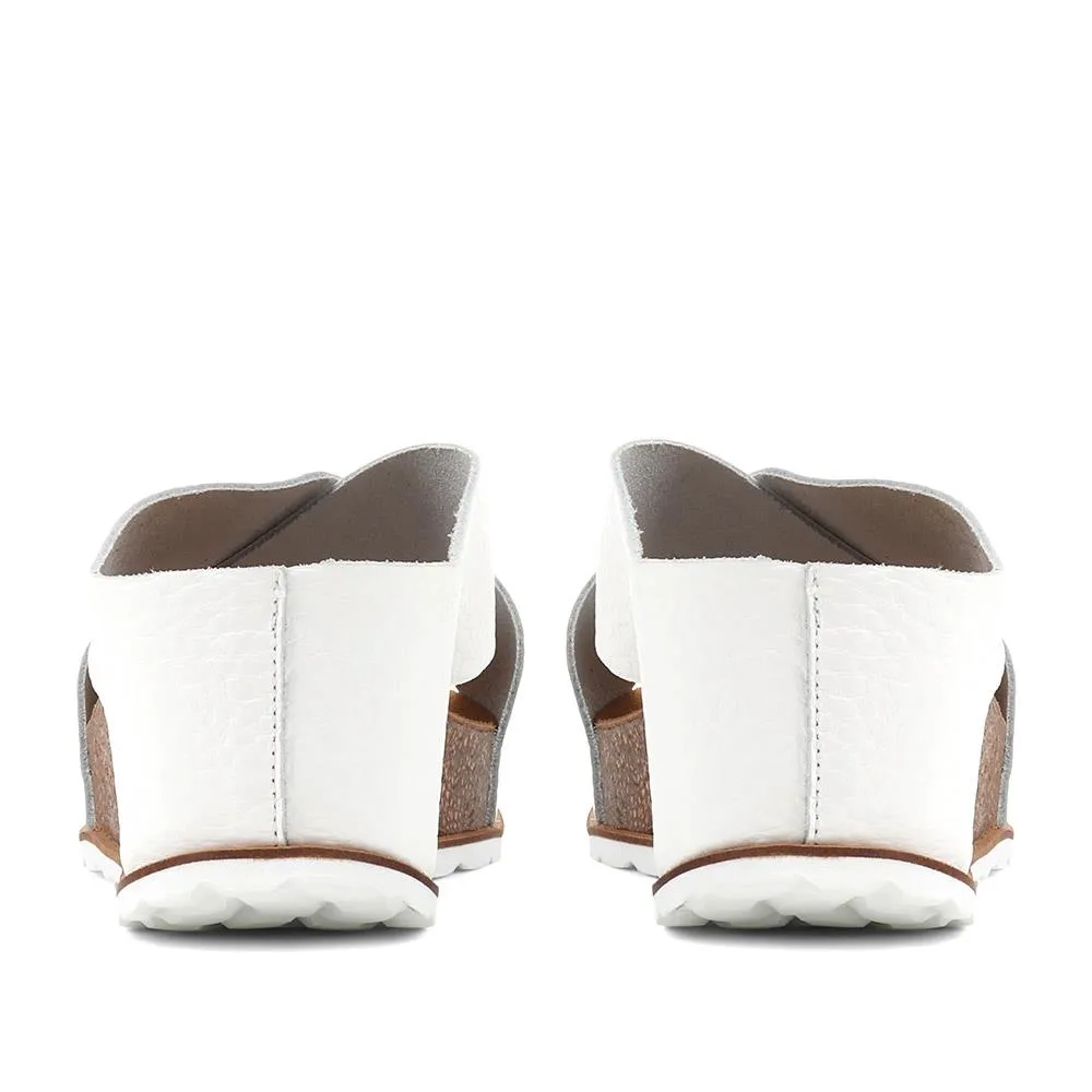 Tansy Leather Wedge Mule Sandals - TANSY / 323 675 sold by Shoe-Shop product image thumbnail 4