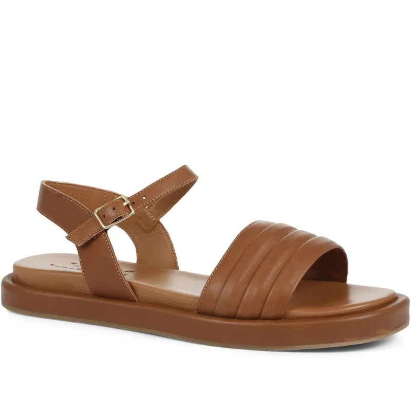 Gratia Leather Flatform Sandals - GRATIA / 322 413 sold by Shoe-Shop