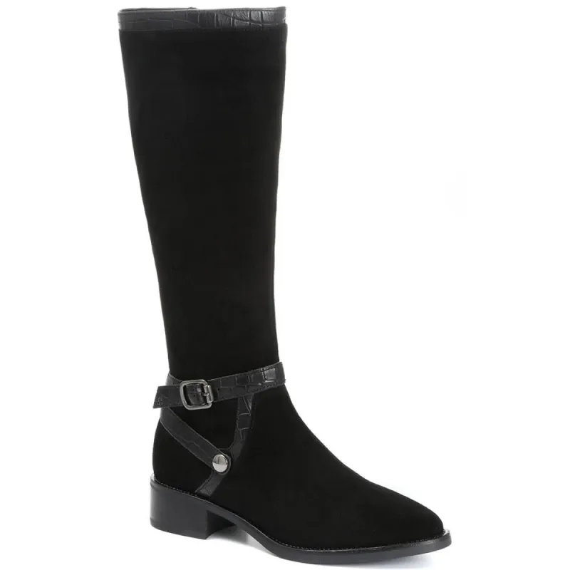 Leather Flat Pointed Riding Boot - CARM30520 / 316 579 sold by Shoe-Shop