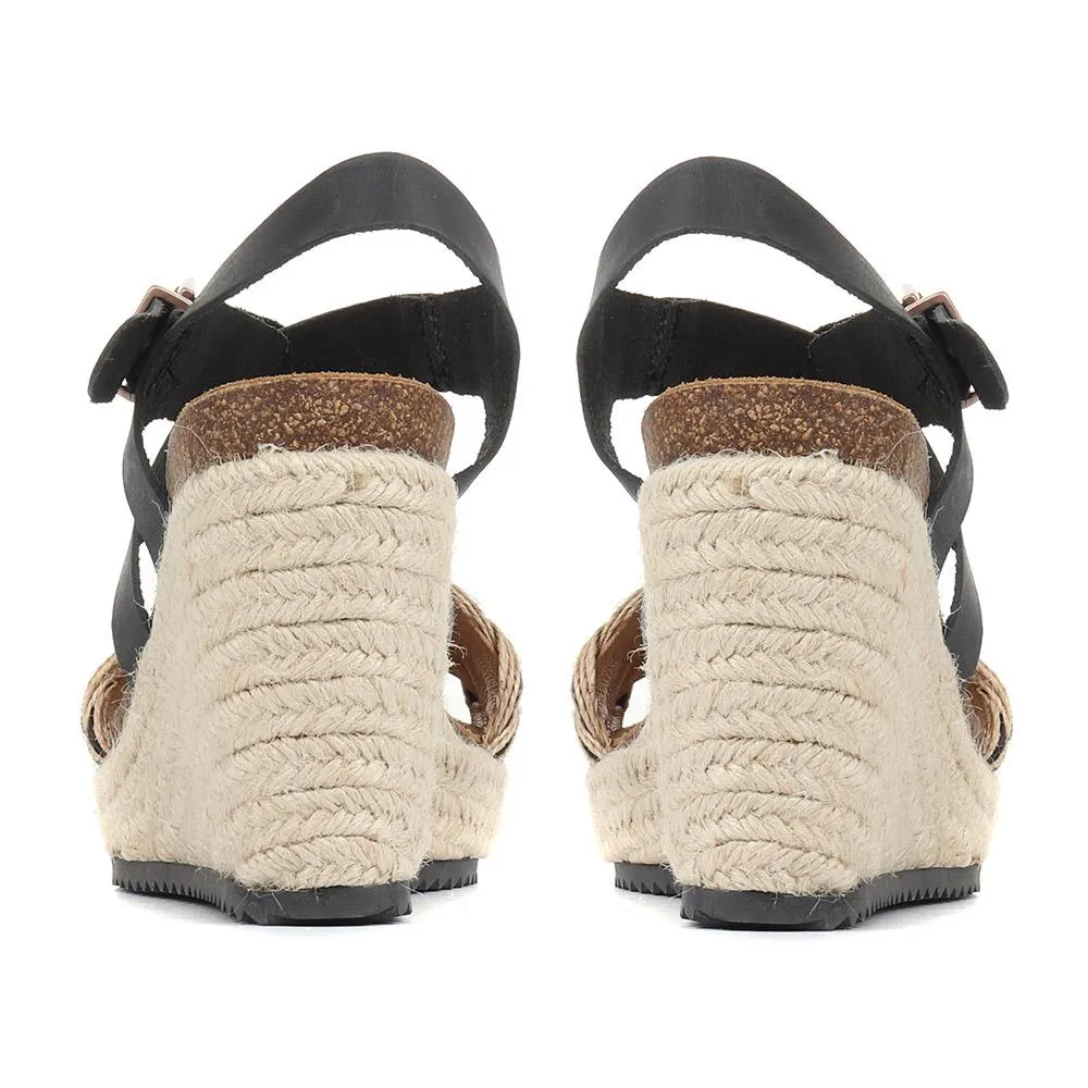 Tamsin Leather Wedge Sandals - TAMSIN / 322 046 sold by Shoe-Shop product image thumbnail 5